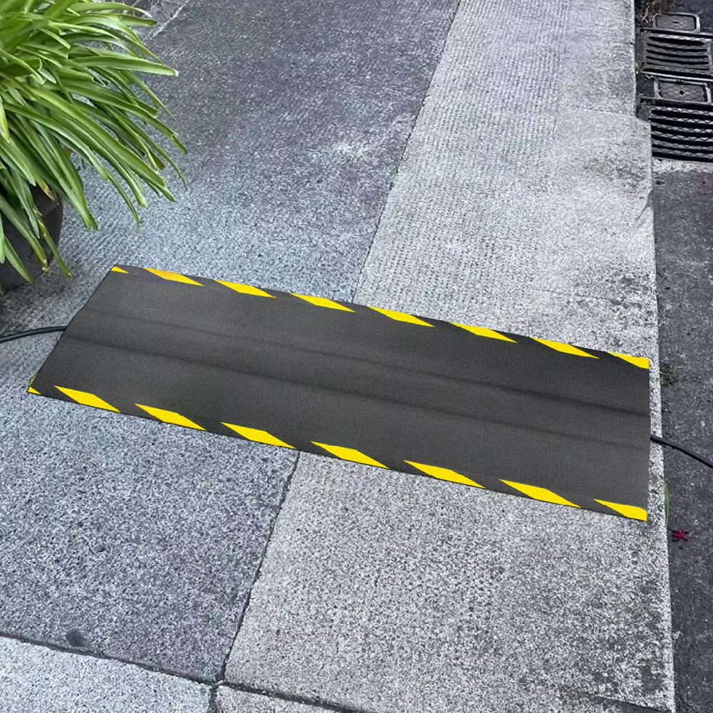 Overfloor Protector for Cables Cords & Wires