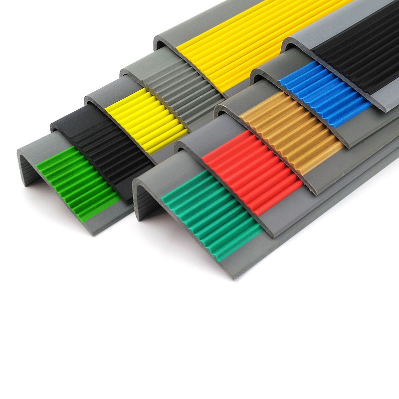 Anti-Slip L-Shaped PVC Stair Treads