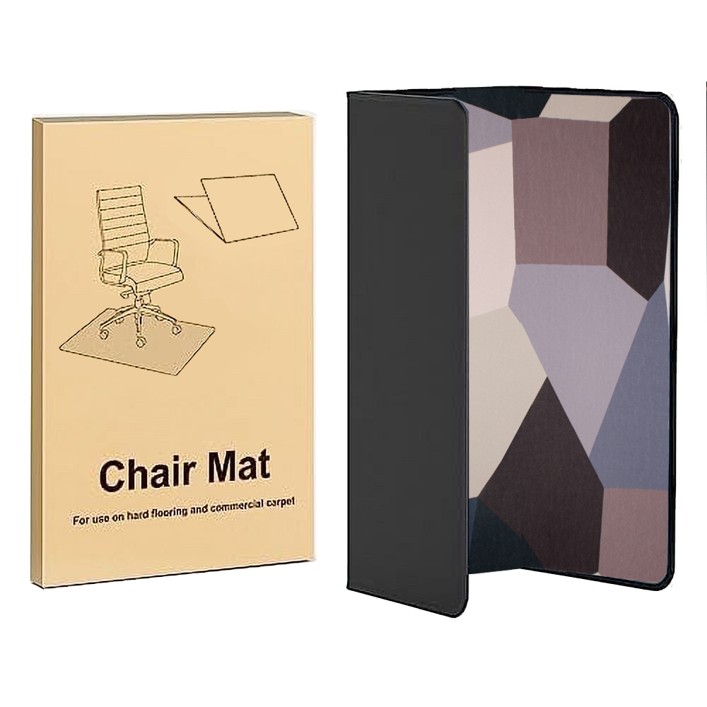 Tri-Fold Chair Mat for Office Home