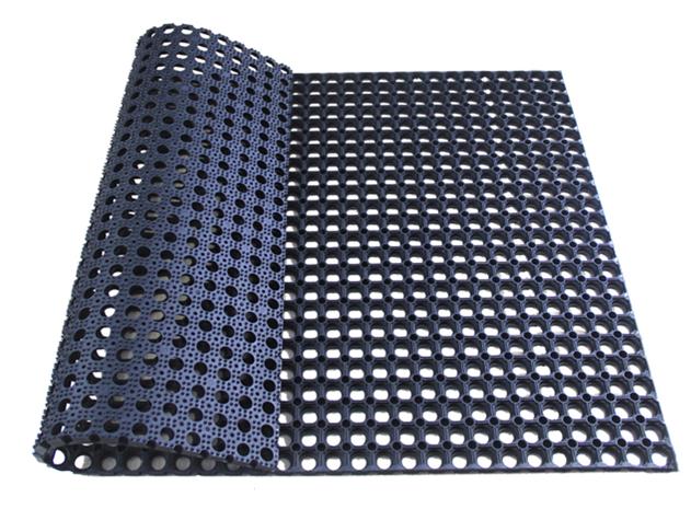 Rubber Floor Mat with Drain Hole