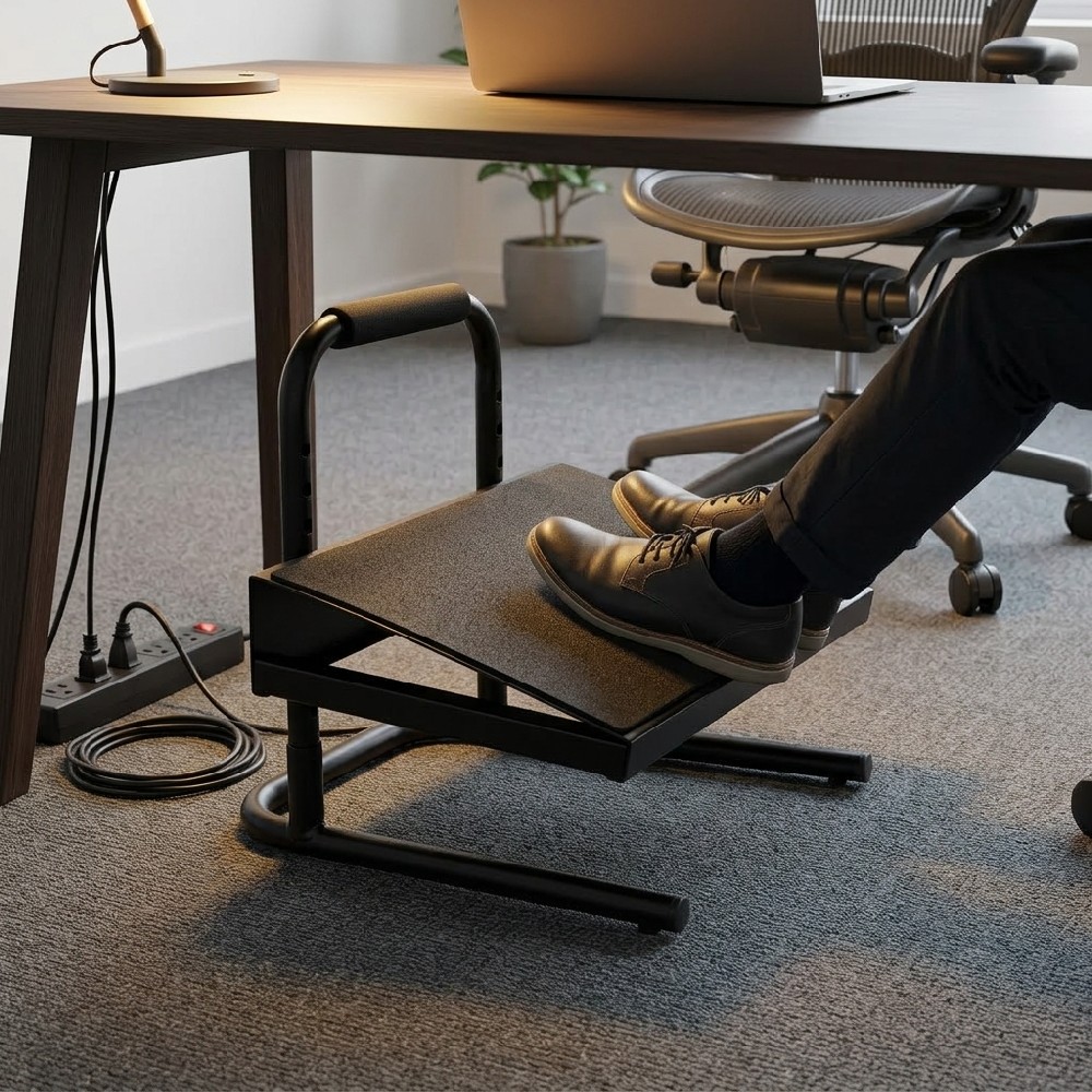 Adjustable Foot Rest, Six Height Settings